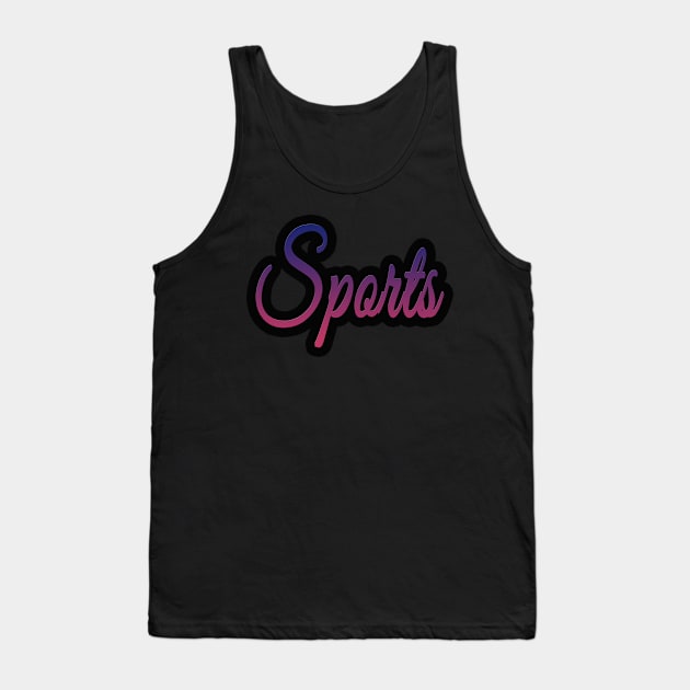 Sport Tank Top by Socity Shop